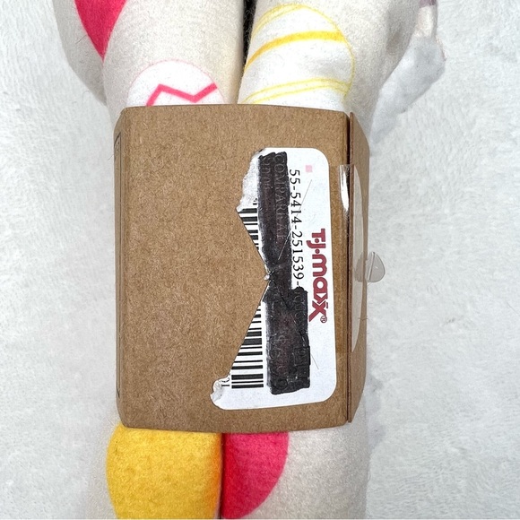 Rae Dunn NEW EASTER Egg Faux Sherpa Slippers Cream Small Medium S M 5 7 NWT - Picture 14 of 17